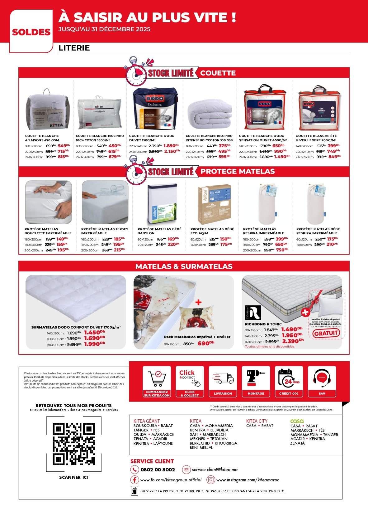 Catalogue Kitea du 15 novembre au 31 décembre 2025